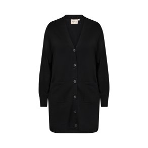 Samanda Strik Cardigan Sort