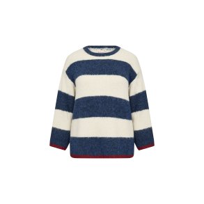 Jolie Strik Bluse Bl Strib