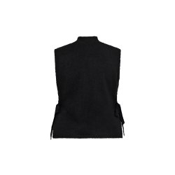 Tonja Sort Strik  Vest