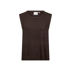 Chanin Strik Vest Brun