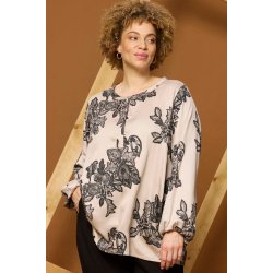 Merna Bluse Sand/Brun