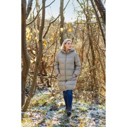 Vinter Jakke Vintage Khaki