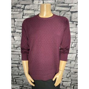 Strik Bluse Bordeaux