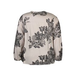 Merna Bluse Sand/Brun