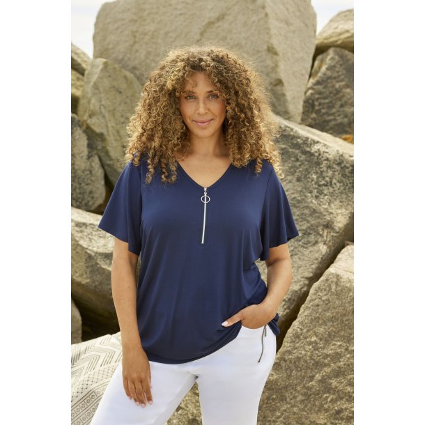 Livia Bluse Navy