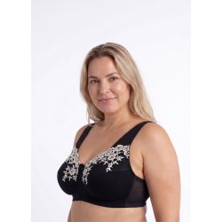 Embrace B�jlel�s BH Sort/Hvid